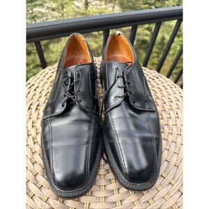 Allen Edmonds Hillcrest Shoes Oxford Lace Up Leather Black Men US 10 D 91517